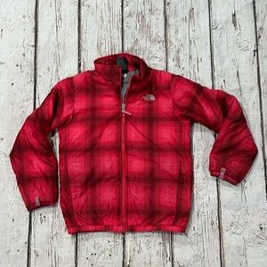 Girls The North Face Dark Pink SOFT Liner Puffy Jacket